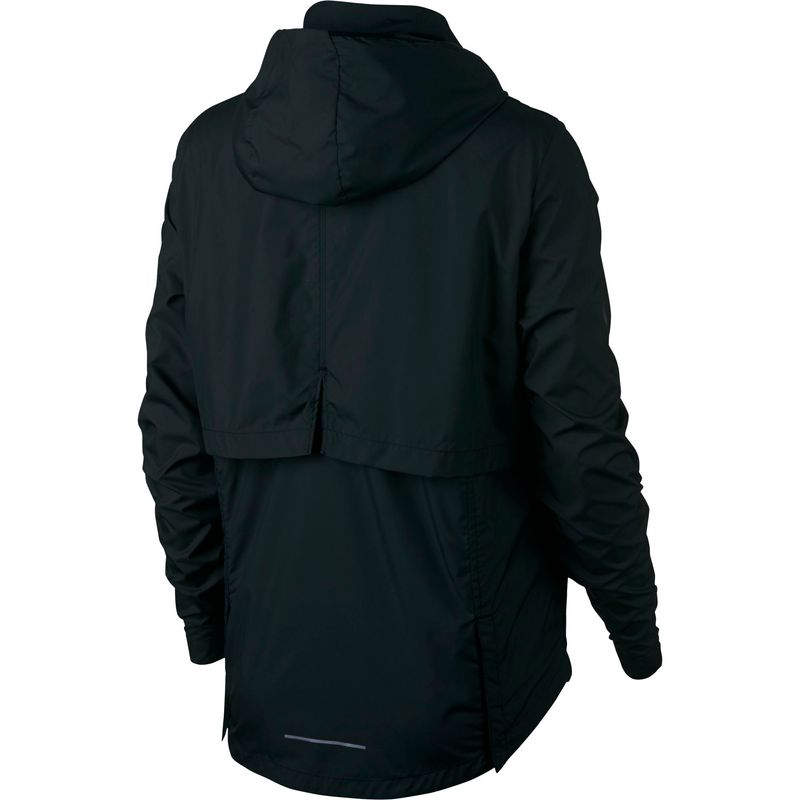 women's packable running rain jacket