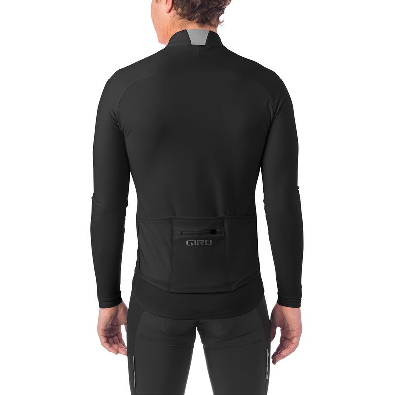 Giro Chrono Thermal Long-Sleeve Bike Jersey - Men's Black