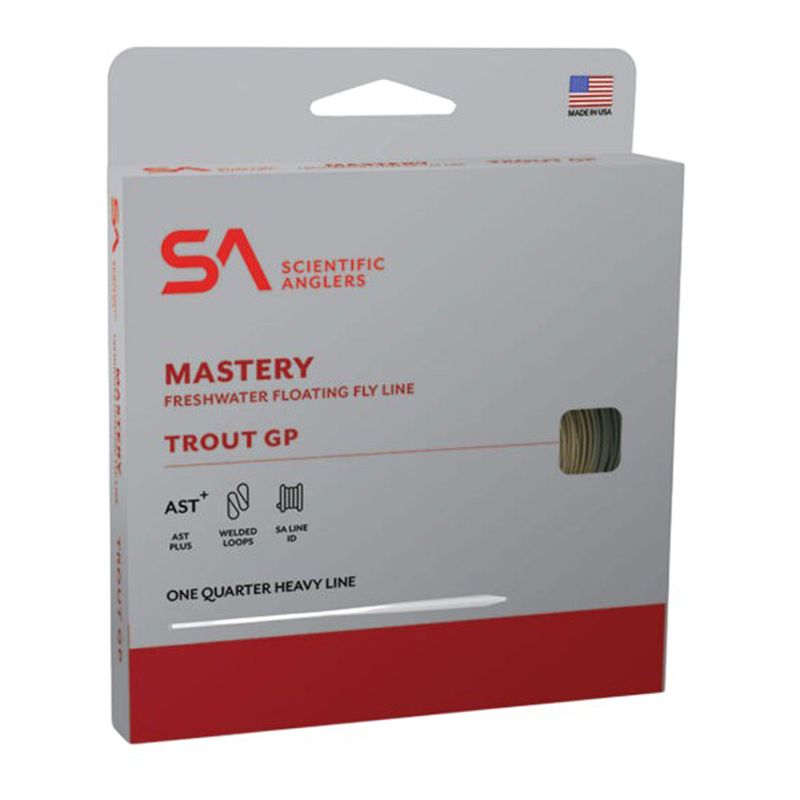 Scientific Anglers Mastery Trout Gp Fly Line Butter / Sage