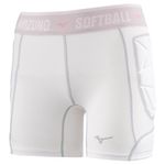 Mizuno RB Shield Padded Softball Slider - Women's White