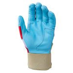 EvoShield Carbyne X-SRZ Red White & Ice Baseball Batting Glove - Kids' Red / White / Ice