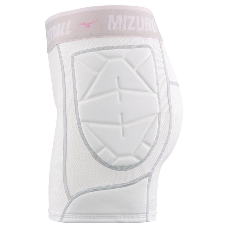 Mizuno RB Shield Padded Softball Slider - Kids' White