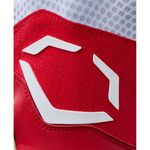 EvoShield Carbyne X-SRZ Red White & Ice Baseball Batting Glove - Kids' Red / White / Ice