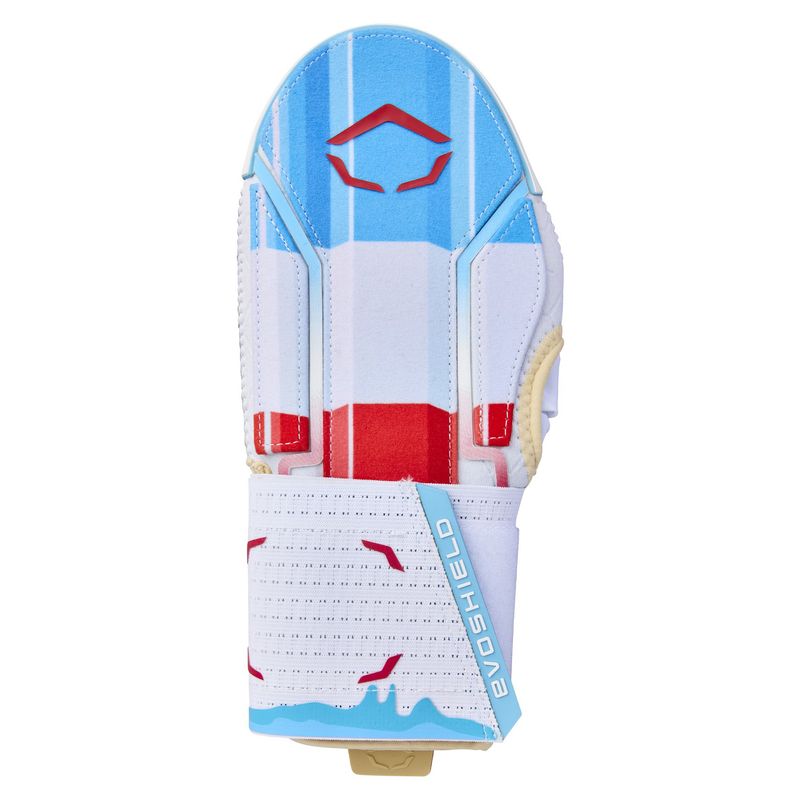 EvoShield X-SRZ Red White & Ice Sliding Mitt - Kids' Red / White / Ice