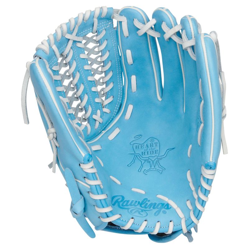 Rawlings Heart of The Hide 12.5" Fastpitch Softball Glove Columbia Blue