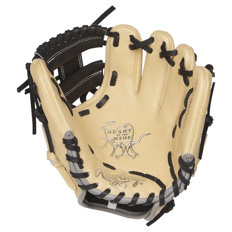 Rawlings Infield Heart of The Hide Training Baseball Glove  Camel / Black