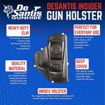DeSantis The Insider Holster Black