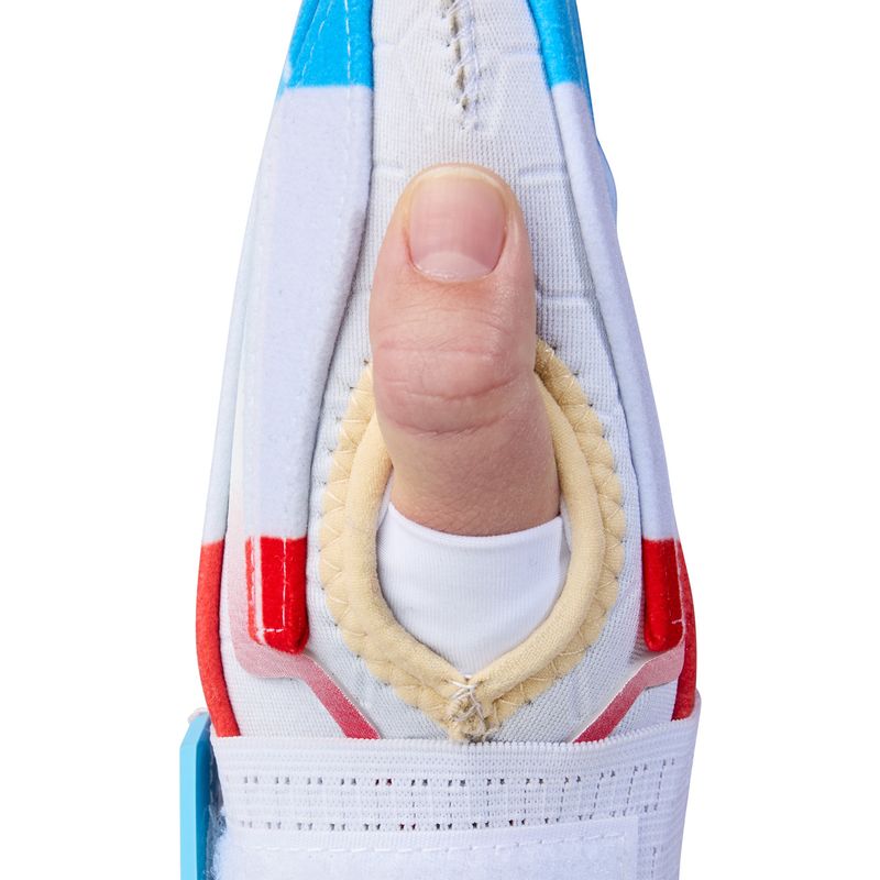 EvoShield X-SRZ Red White & Ice Sliding Mitt - Kids' Red / White / Ice