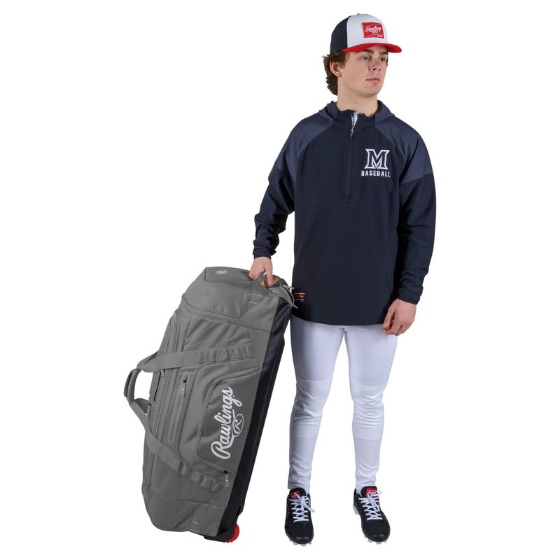 Rawlings Yadi 2 Equipment Wheeled Bag Graphite