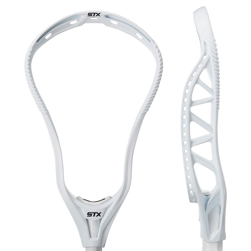 STX X20 Lacrosse Head White / White / Platinum