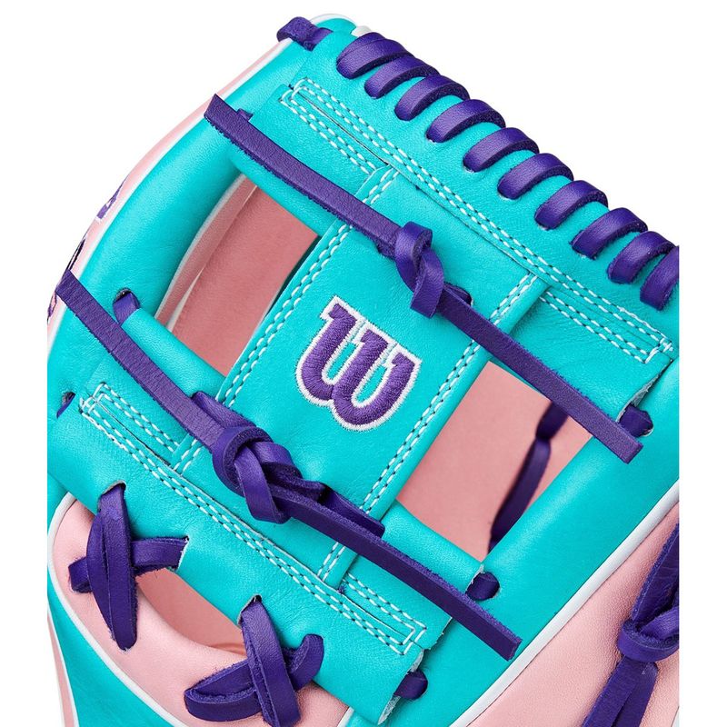 Wilson A2K 1786 Baseball Glove - 2025 Pink / Teal / Purple
