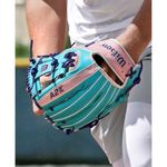 Wilson A2K 1786 Baseball Glove - 2025 Pink / Teal / Purple