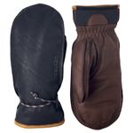 Hestra Wakayma Mitten Navy / Brown