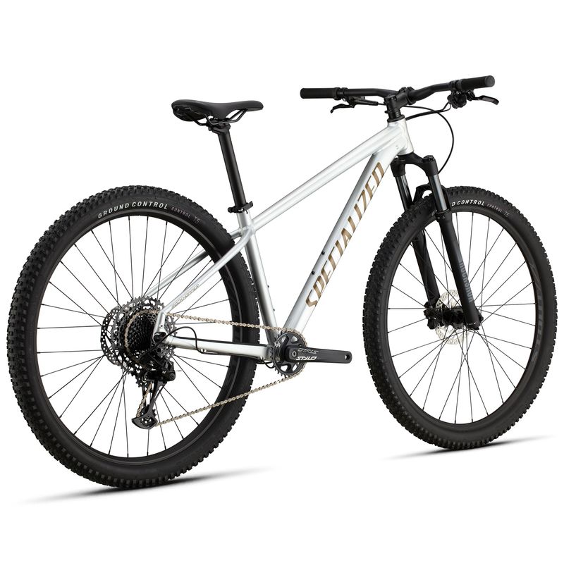 Specialized Rockhopper Expert Bike - 2025 Gloss Silver Dust / Satin Burnt Gold Metallic