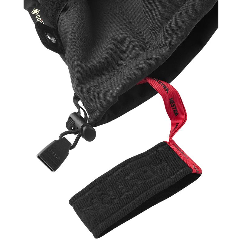 Hestra Army Leather GORE-TEX 3-Finger Black / Black