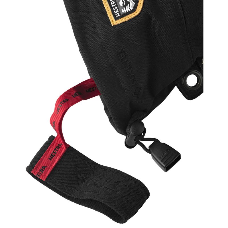 Hestra Army Leather GORE-TEX Mitten Black / Black
