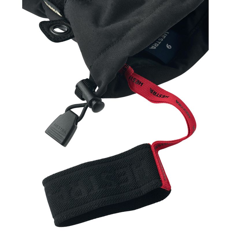 Hestra Army Leather GORE-TEX Ski Glove Black / Black