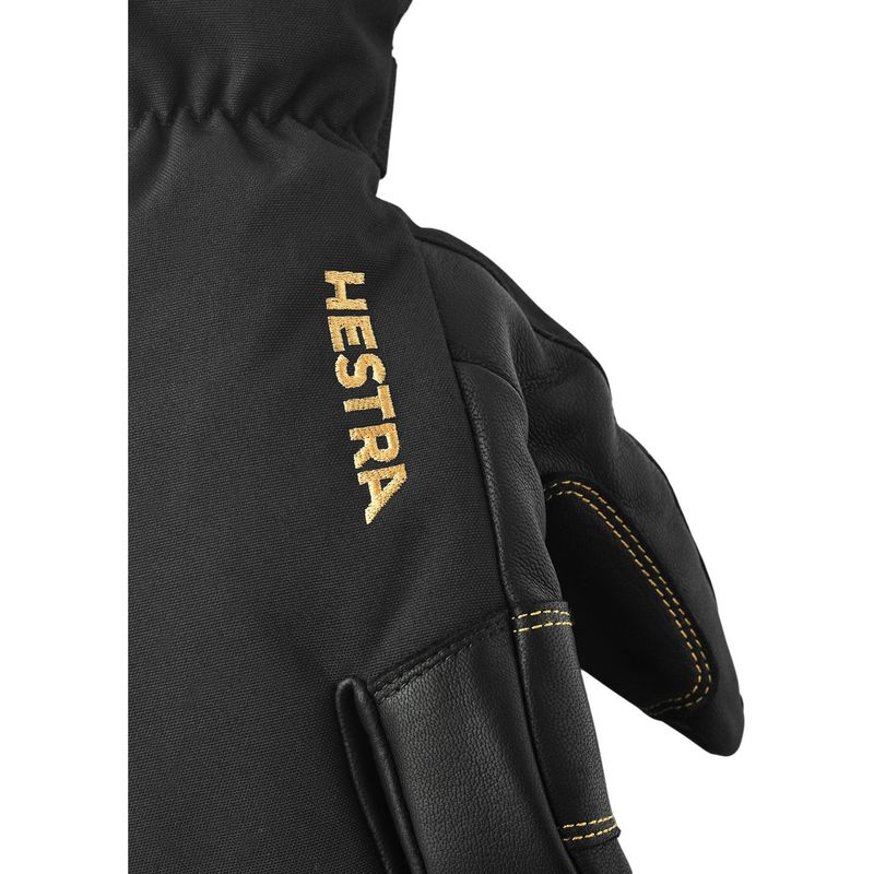 Hestra Army Leather GORE-TEX 3-Finger Black / Black