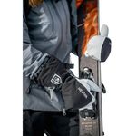Hestra Heli Mitten Black