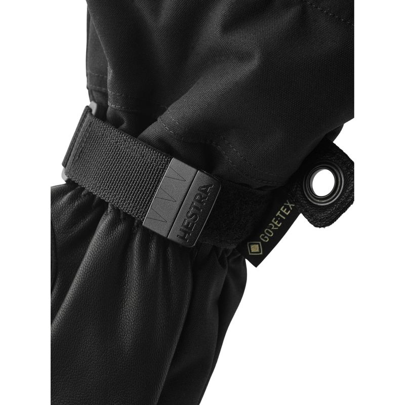 Hestra Army Leather GORE-TEX Mitten Black / Black