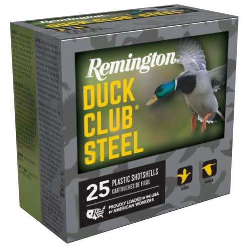 Remington Duck Club Steel 20 Gauge 3 Shot 3" 1 oz Ammo 25 Rounds