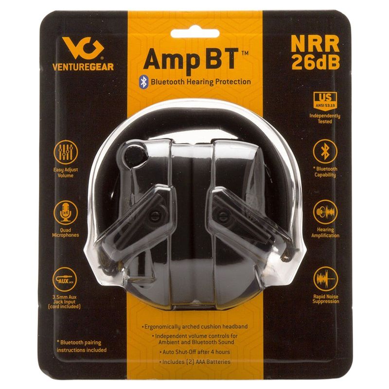 Pyramax Amb BT Earmuff Black