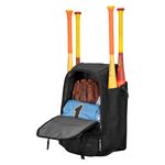 Easton Walk-Off Ethos Baseball Backpack Black