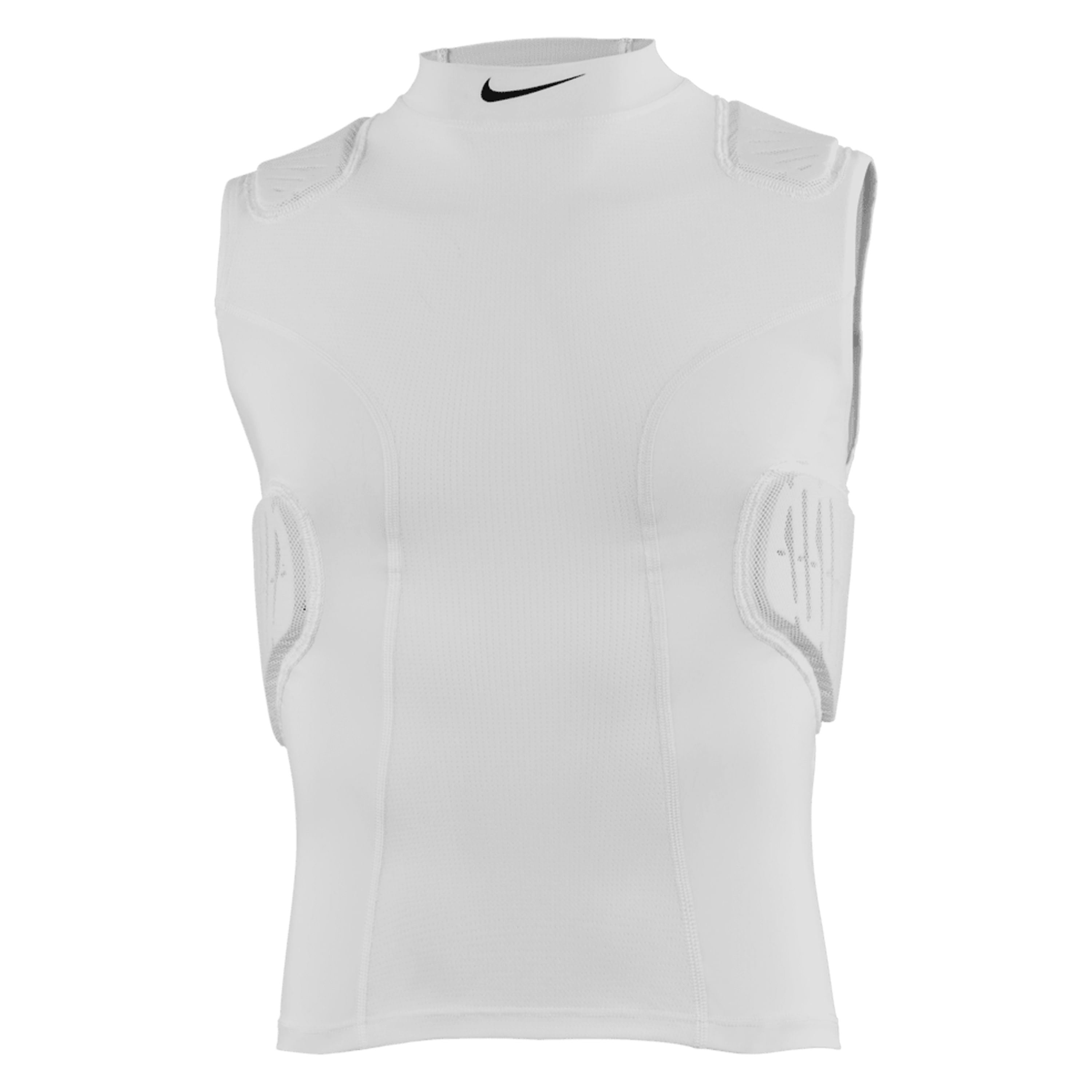 Nike Pro Hyperstrong 5 Pad 2.0 Football Shirt - Kids' - White / Black S
