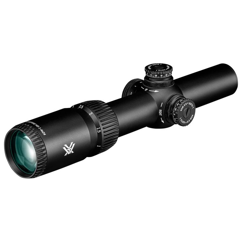 Vortex Optics Crossfire HD 1-4X24 Rifle Scope Black