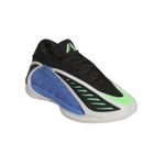 adidas Anthony Edwards 2 Basketball Shoe - Men's Blue Fusion / Zero Metallic / Lime Burst