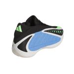 adidas Anthony Edwards 2 Basketball Shoe - Men's Blue Fusion / Zero Metallic / Lime Burst