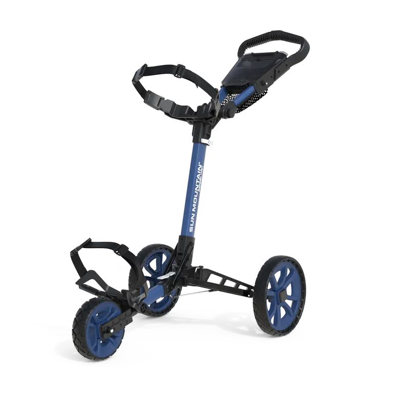 Sun Mountain Ridgeline 3 Push Cart Sport Blue