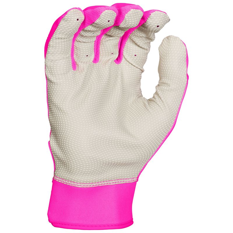 Easton Fundamental 2.0 Softball Batting Glove - Women's White / Pink