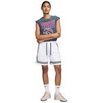 Nike Crossover Dri-FIT 7" Basketball Short - Women's White/Black/Black