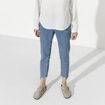 Birkenstock Boston Soft Footbed Suede Clog Taupe