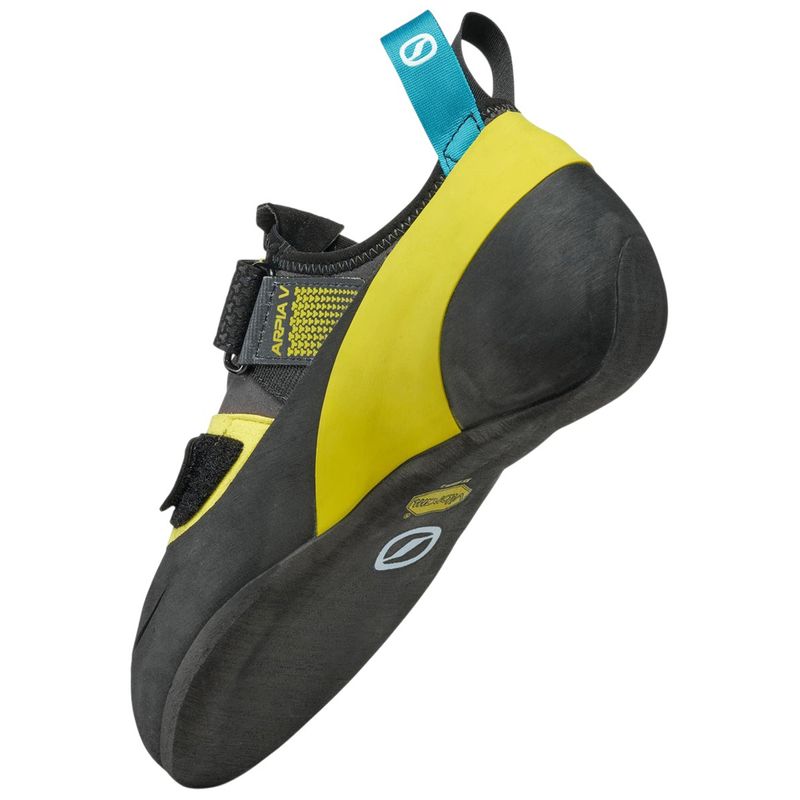 Scarpa Arpia V Climbing Shoe Shark / Yellow