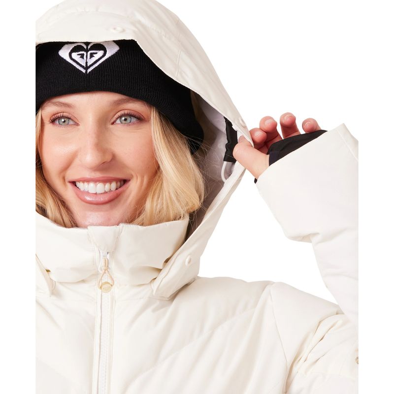 Roxy Snowdrift Jacket - Women's Snow White