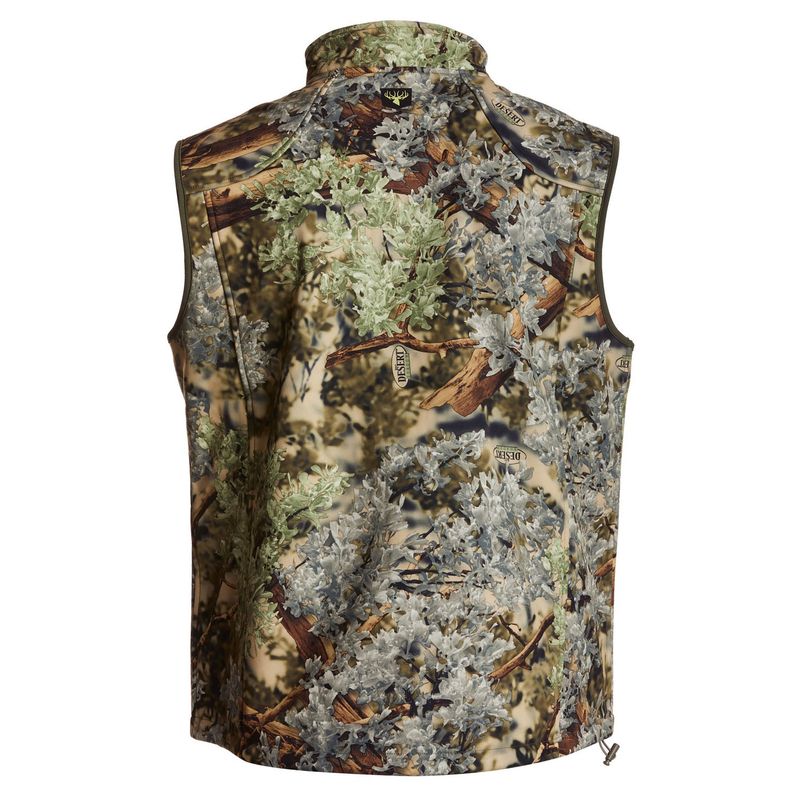 King's Camo Hunter Soft Shell Vest - Mens Desert Shadow