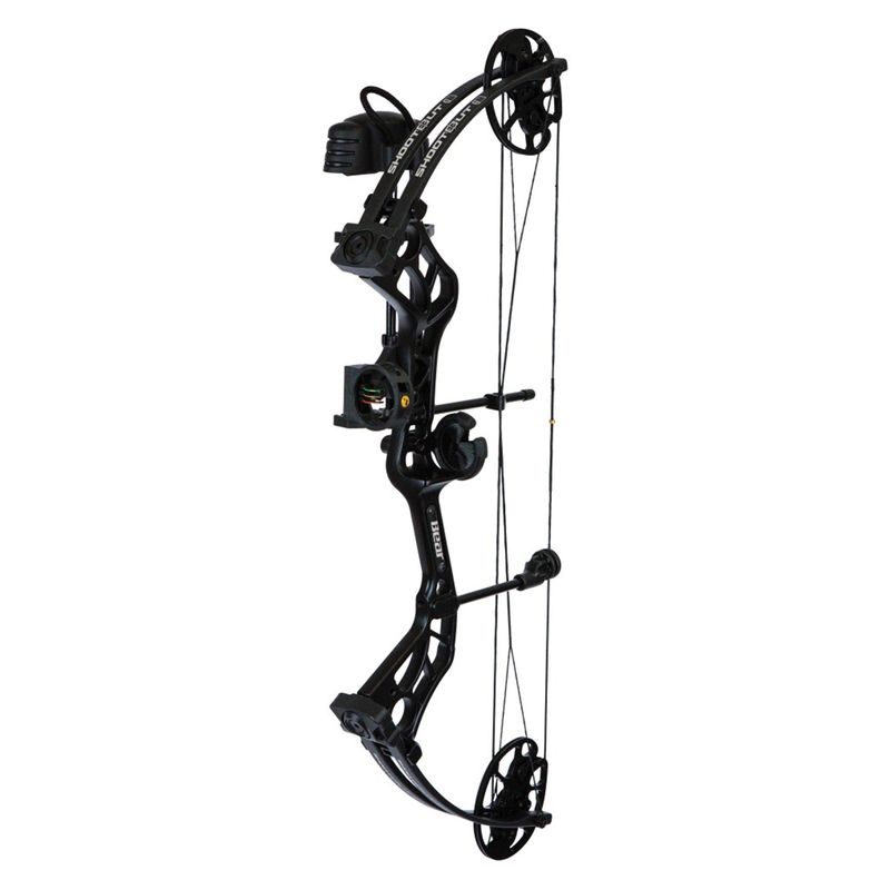 Bear Archery Shootout RTH Compound Bow Package Black