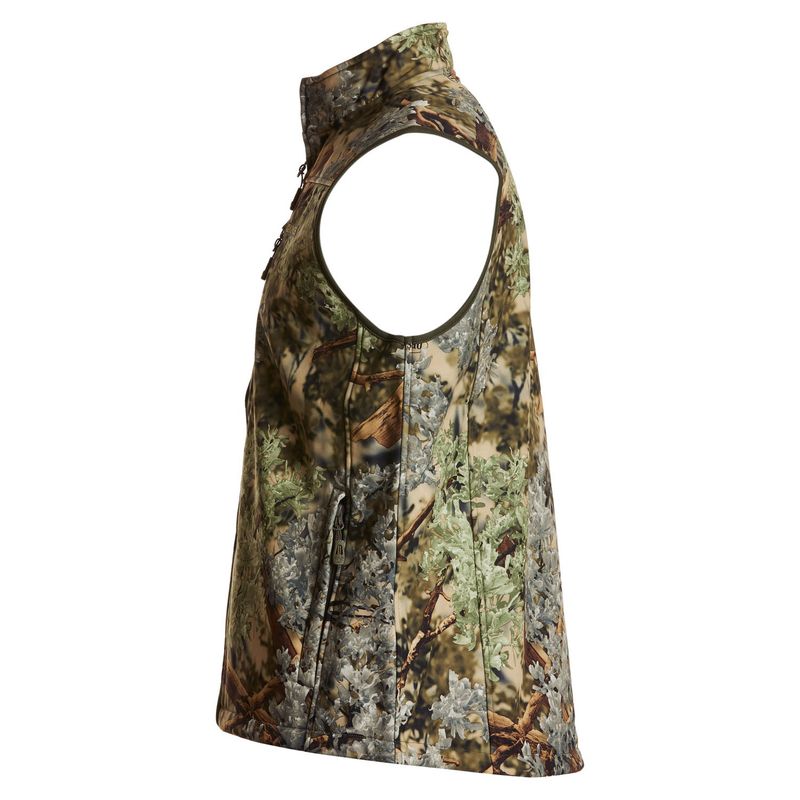 King's Camo Hunter Soft Shell Vest - Mens Desert Shadow