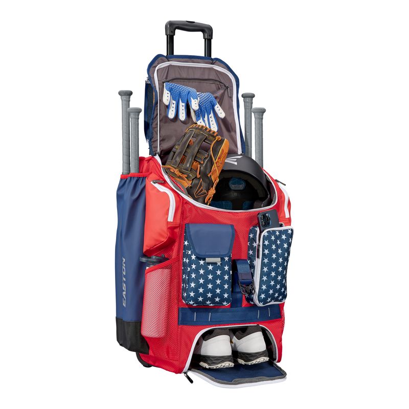 Easton Five Tool Phenom Wheeled Baseball Bag USA