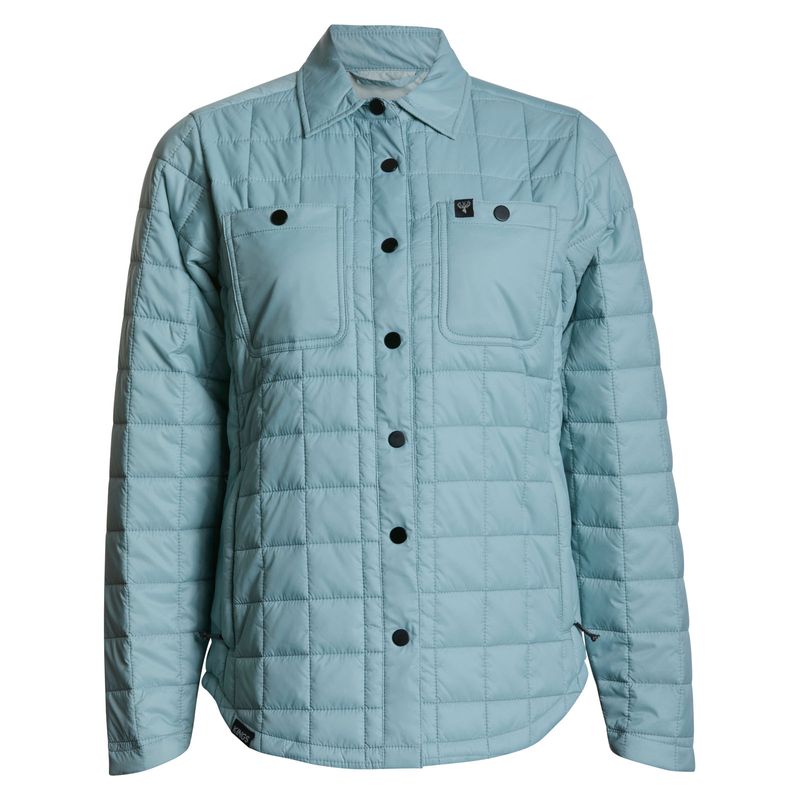 King's Camo Big Horn Shirt Jac - Women's Steel