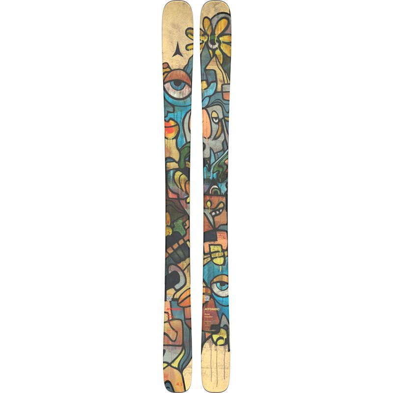 Atomic Bent Chetler Mini 133null43 Skis - Kids' YELLOW/RED/BLUE