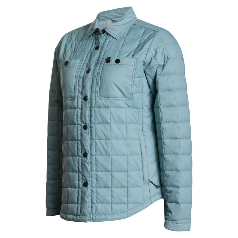 King's Camo Big Horn Shirt Jac - Women's Steel