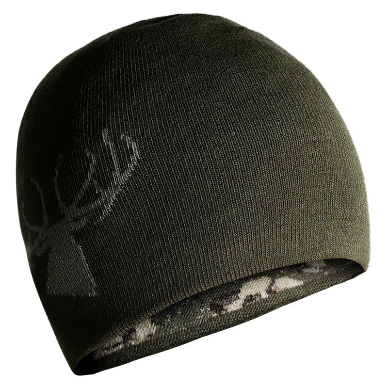 King's Camo Reversible Camo Pull On Knit Hat Olive / XK7