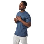 Vuori Ponto Performance Short-Sleeve T-Shirt - Men's Azure Heather