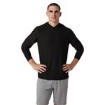 Vuori Strato Tech Hoodie - Men's Black