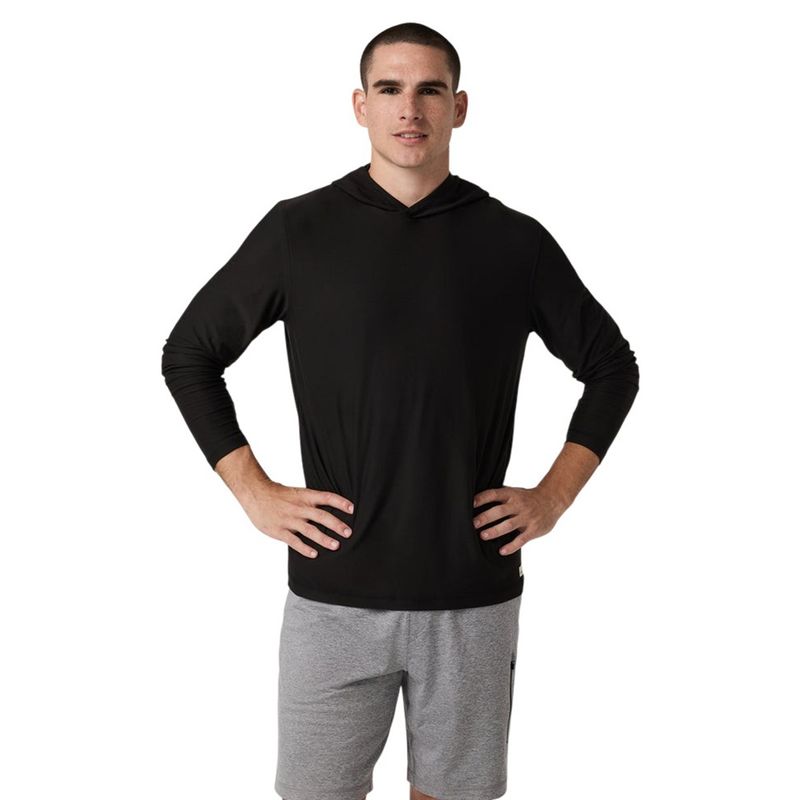 Vuori Strato Tech Hoodie - Men's Black