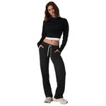 Vuori Sedona Straight Leg Sweatpant - Women's Black