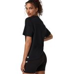 Vuori Heavyweight OS Cotton Short-Sleeve T-Shirt - Women's Black